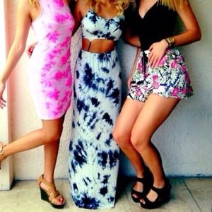 Maxi Tie Dye Dress